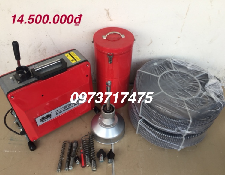 Máy thông tắc lò xo GQ150 cao cấp